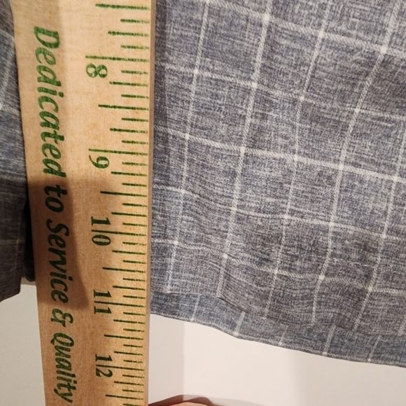 Nike Dri-Fit Fairway Grey WIndow Pane Plaid Golf Shorts Lightweight Outdoor 34 - Picture 12 of 12